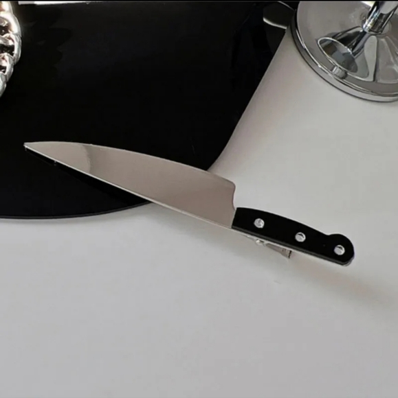 2 Butcher Knife Hairclips - Picture 12 of 16